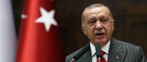 Der türkische Präsident Recep Tayyip Erdogan (AKP).