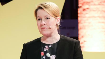 Bundesfamilienministerin Franziska Giffey (SPD). 