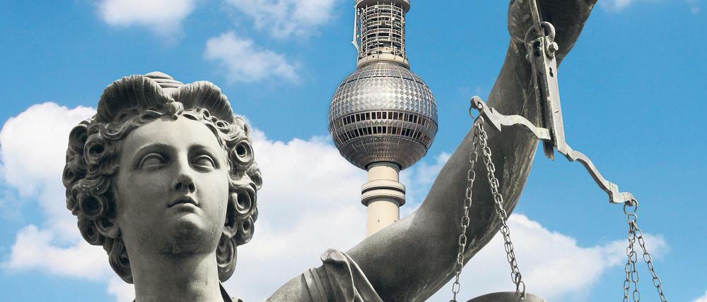 Justitia in Berlin.