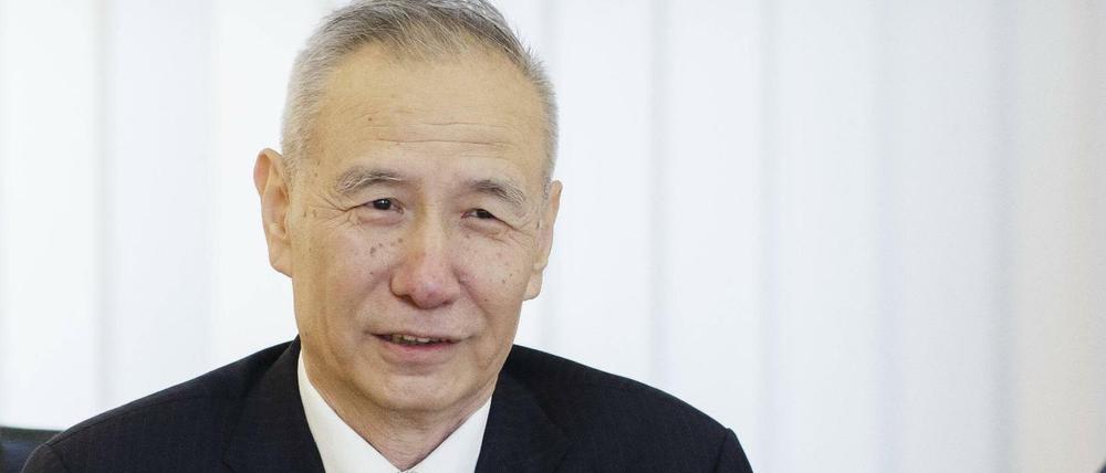 Der Vizepräsident von China Liu He.