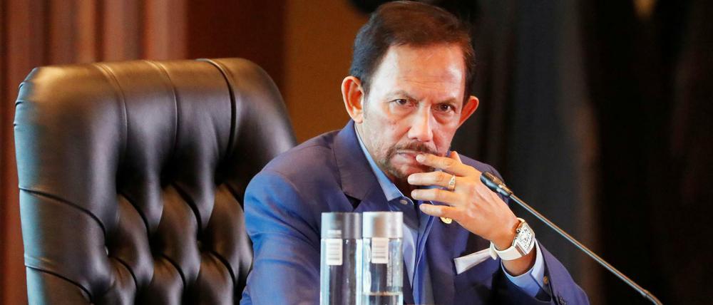 Steinigung von Homosexuellen: Sultan Hassanal Bolkiah von Brunai vollzieht eine Kehrtwendung.