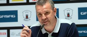 Here I am. Serge Aubin präsentierte sich am Montag der Berliner Öffentlichkeit.