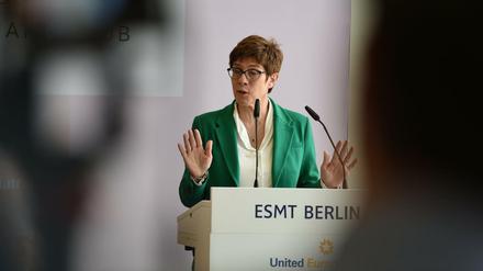 CDU-Vorsitzende Annegret Kramp-Karrenbauer. 