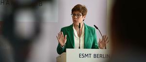 CDU-Vorsitzende Annegret Kramp-Karrenbauer. 