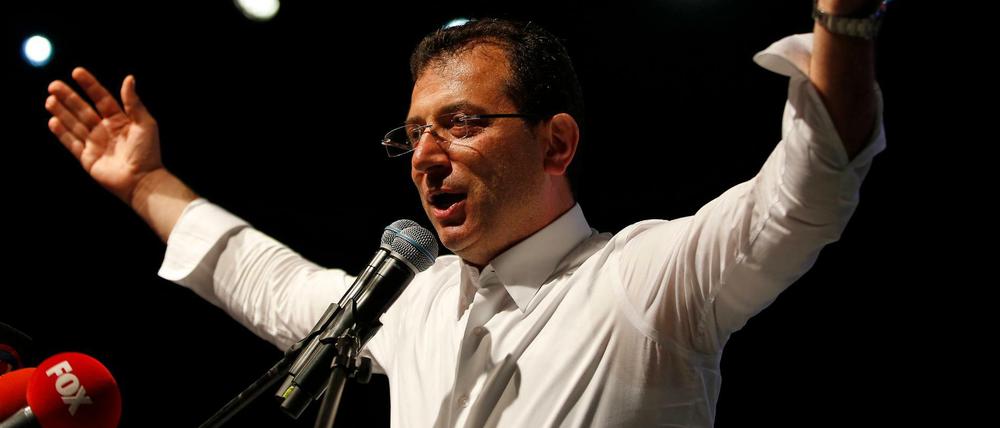 Ekrem Imamoglu, Bürgermeister der Republikanischen Volkspartei (CHP) in Istanbul.