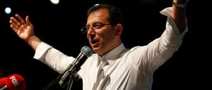 Ekrem Imamoglu, Bürgermeister der Republikanischen Volkspartei (CHP) in Istanbul. 