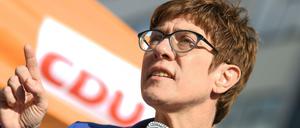 Die Parteivorsitzende der CDU Annegret Kramp-Karrenbauer.