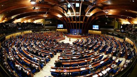 Der Europarat in Straßburg. An diesem Sonntag wird seiner Gründung vor 70 Jahren gedacht.