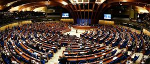 Der Europarat in Straßburg. An diesem Sonntag wird seiner Gründung vor 70 Jahren gedacht.