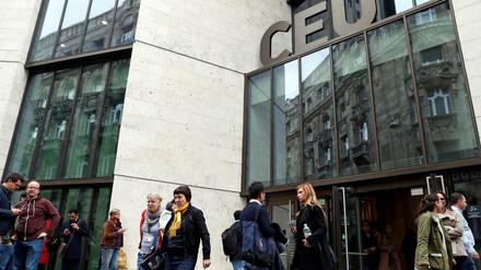 Campus der Central European University in Budapest.