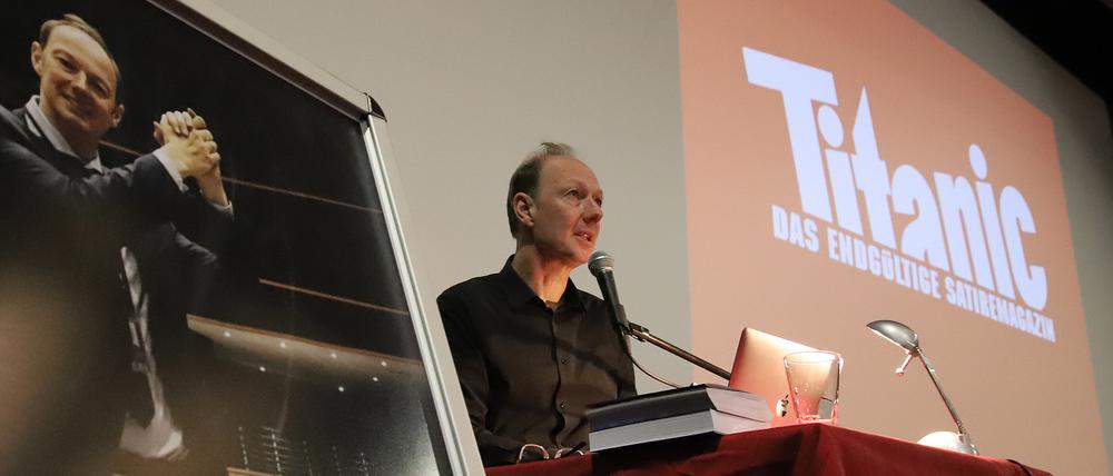 "Die Partei" mit Martin Sonneborn ist für besondere Auftritte bekannt. 