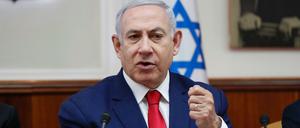 Israels Premier Benjamin Netanjahu.