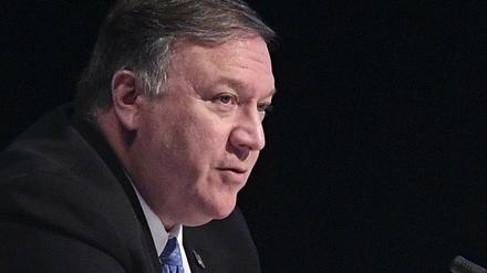 US-Außenminister, nimmt am Treffen der Außenminister des Arktischen Rates teil. 