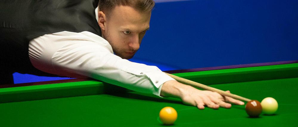 Judd Trump aus Großbritannien in Aktion.