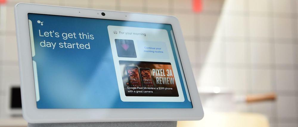 Das neue Google-Display "Nest Hub Max".