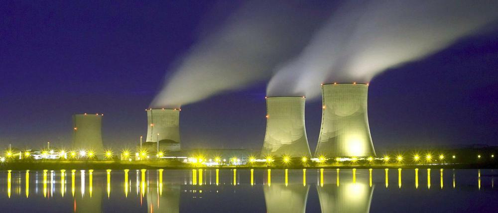 Das französische Atomkraftwerk Cattenom nahe der deutschen Grenze.