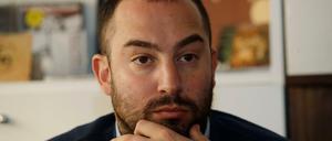 Francesco Polacchi, Gründer des Verlags Altaforte aus Italien.