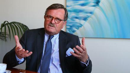 Politische Einmischung als Konzept: der scheidende Ärztepräsident Frank Ulrich Montgomery.