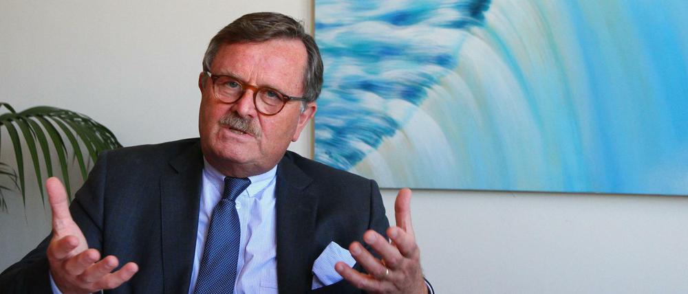 Politische Einmischung als Konzept: der scheidende Ärztepräsident Frank Ulrich Montgomery.