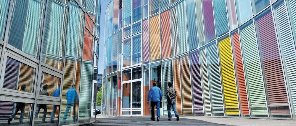 Das 1996/97 erbaute Photonikzentrum I in Berlin-Adlershof.