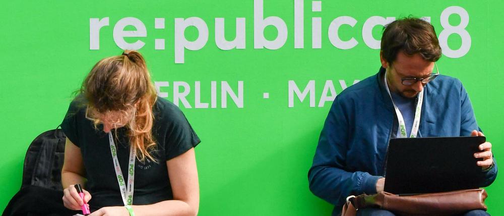 Besucher der re:publica 2018