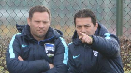 Pal Dardai und Ante Covic (Archivbild 2016)