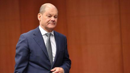 Olaf Scholz - die Herausforderungen wachsen. 