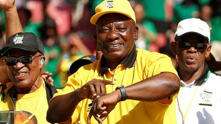 Südafrikas Präsident Cyril Ramaphosa.