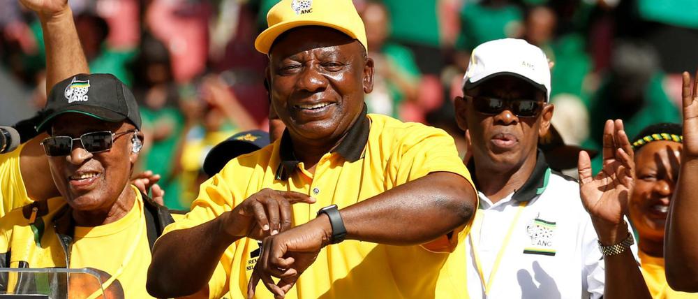 Südafrikas Präsident Cyril Ramaphosa.