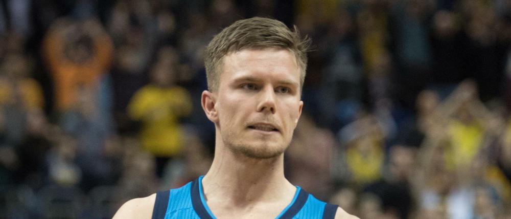 Zähne zusammenbeißen: Guard Martin Hermannsson ist nach seiner Verletzung zurück im Team von Alba Berlin.