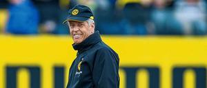 Erfolgstrainer. Lucien Favre könnte auch ohne Titel auf eine gute erste Saison beim BVB zurückblicken.