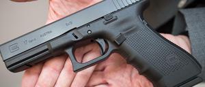 Ein Dienstpistole des BKA vom Typ "Glock 17".