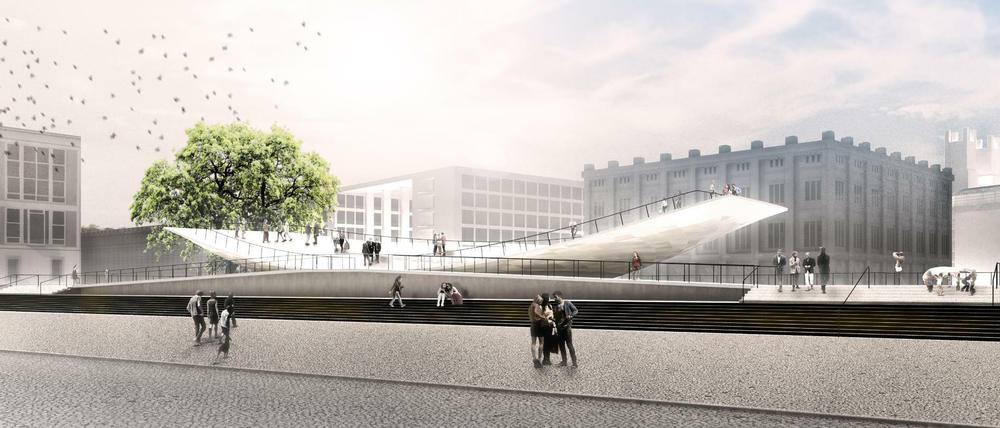 Baubeginn für die Einheitswippe soll im September 2019 sein.  