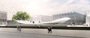 Baubeginn für die Einheitswippe soll im September 2019 sein.  