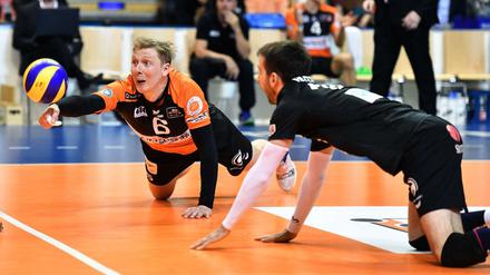 Auf Sergej Grankin (l.) war bei den Volleys auch in heiklen Situationen Verlass. 