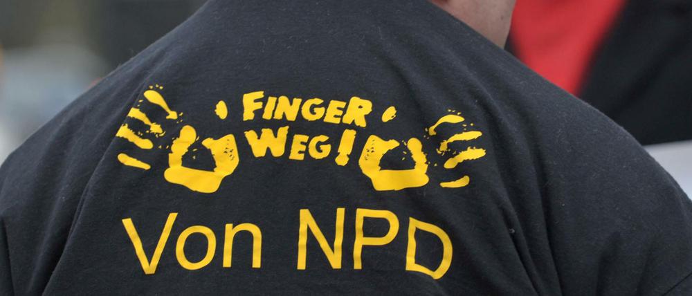 Die NPD im Europawahlkampf