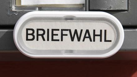 Gehen Sie wählen. 
