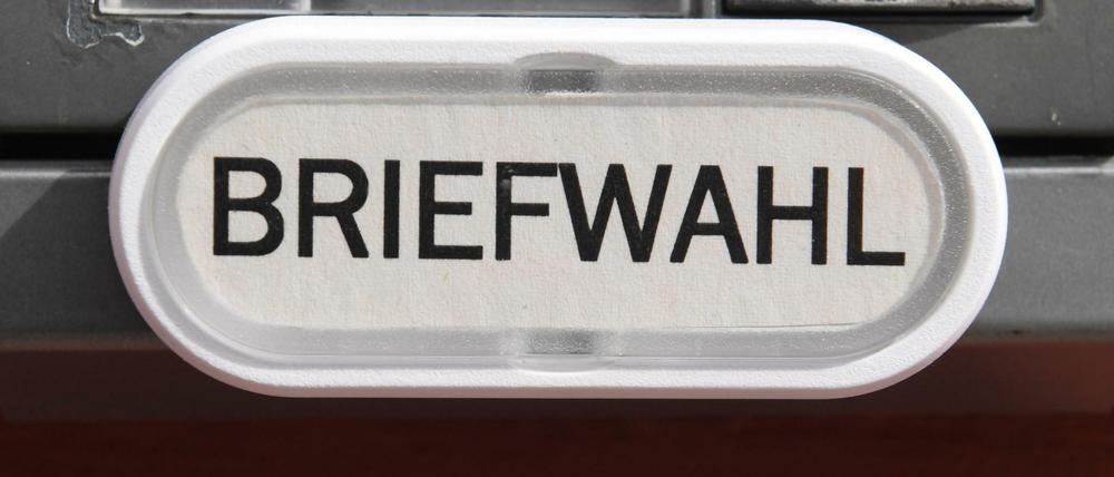Gehen Sie wählen. 