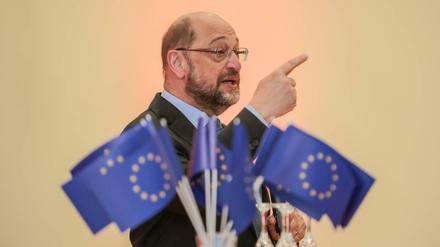 „Tu was für Europa“: Gemeinsam mit einem Verein startet eEx-SPD-Chef Martin Schulz eine eigene Kampagne.
