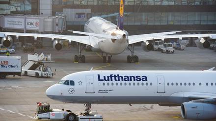 Auf dem Frankfurter Flughafen ging zwischenzeitlich nichts (Archivbild).