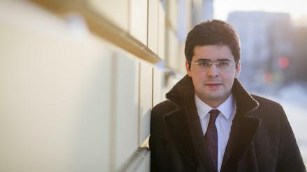 Der russische Dirigent Valentin Uryupin.