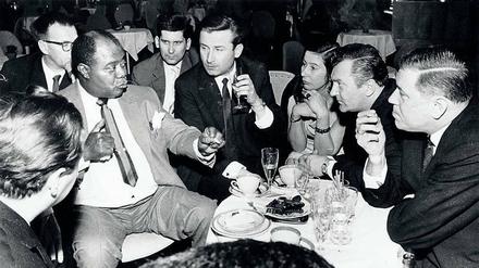 Louis Armstrong 1965 im Cafe "Moskau"