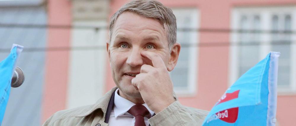 Der Kreisverband des Thüringer AfD-Chefs Björn Höcke.