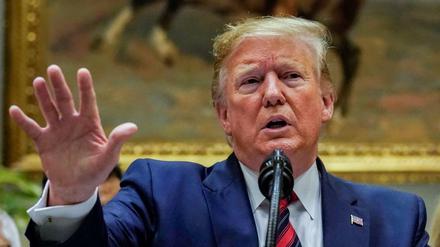 Der Präsident der USA Donald Trump.