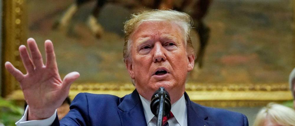 Der Präsident der USA Donald Trump.
