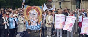 Proteste, wie hier in Münster, soll es am kommenden Donnerstag auch in Berlin geben.