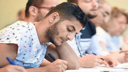 Zu den „Geboten der Zuwanderung“ gehört auch die Aufforderung zum Deutschlernen.
