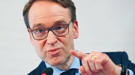 „Falke“ in Frankfurt. Jens Weidmann gilt als Kritiker der Niedrigzinspolitik des scheidenden EZB-Chefs Draghi.