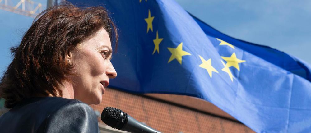 Katarina Barley, Spitzenkandidatin der SPD für die Europawahl