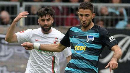 Marko Grujic wollte mit Hertha unbedingt gewinnen - und schaffte das auch.